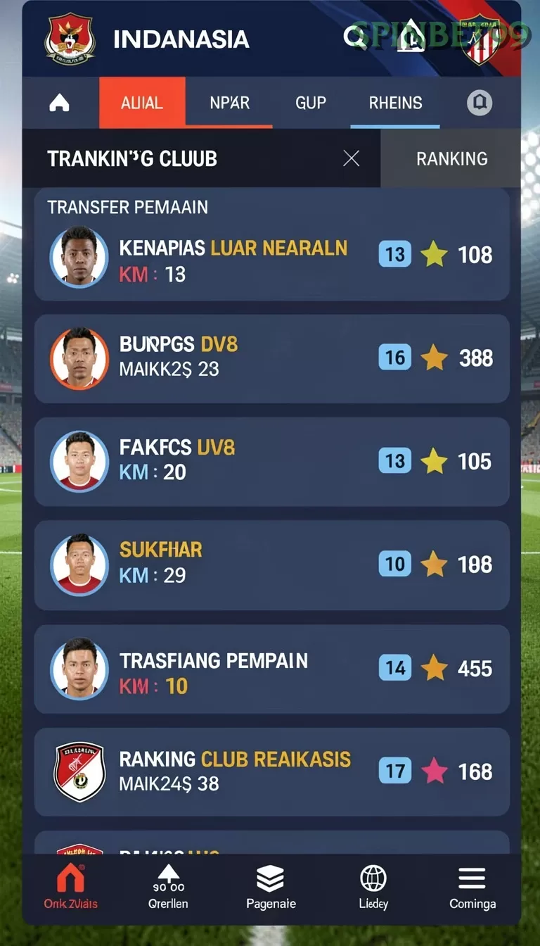 Cuplikan layar menu unduhan spinbet99 untuk perangkat Android